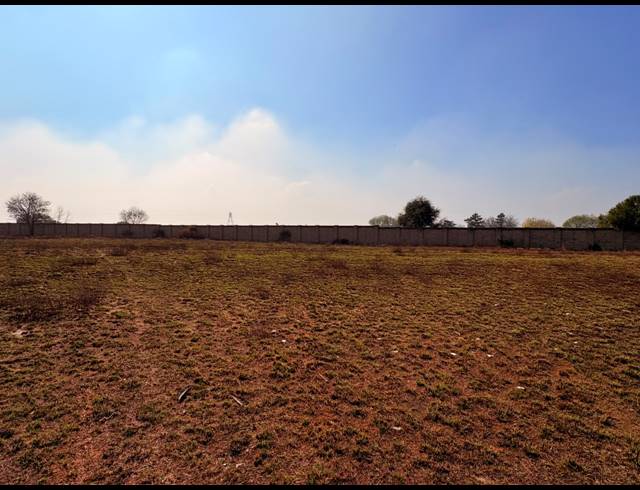 9,637M² VACANT LAND FOR SALE IN SASOLBURG EXT 4